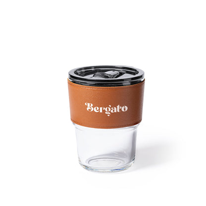Vaso Take Away 400ml em Cristal e Pele