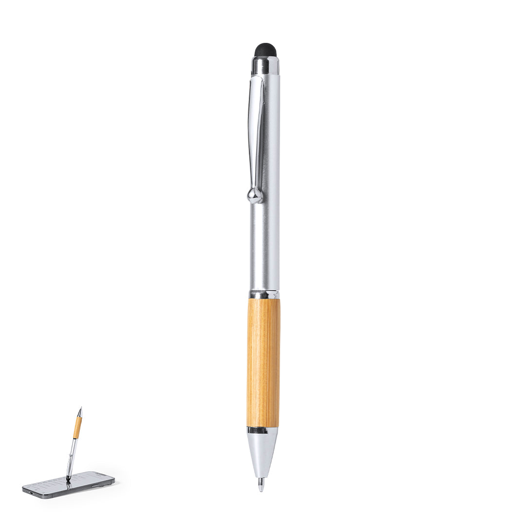 Esferográfica Elegante com Cabo em Bambu