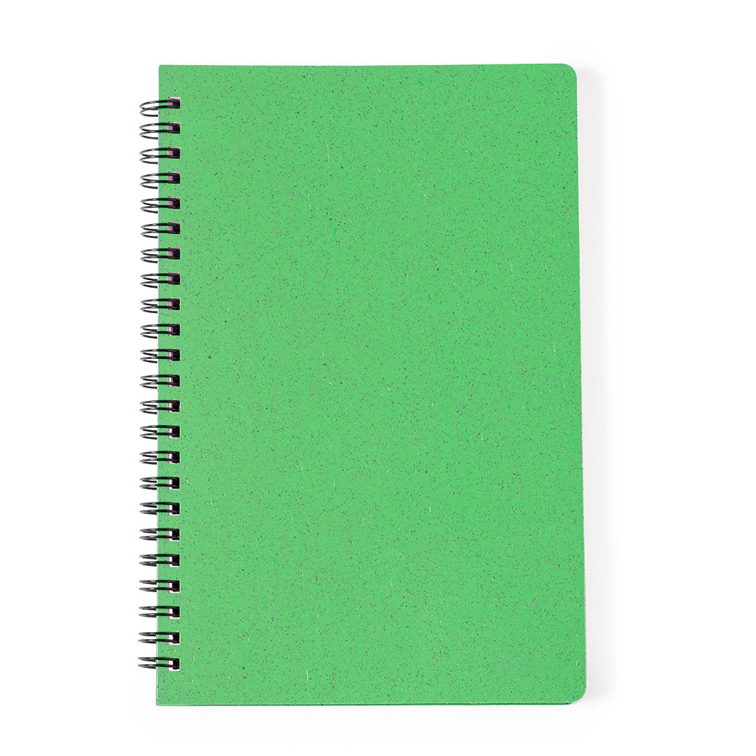 Caderno Nature em Capa de Caña de Trigo - 80 Folhas