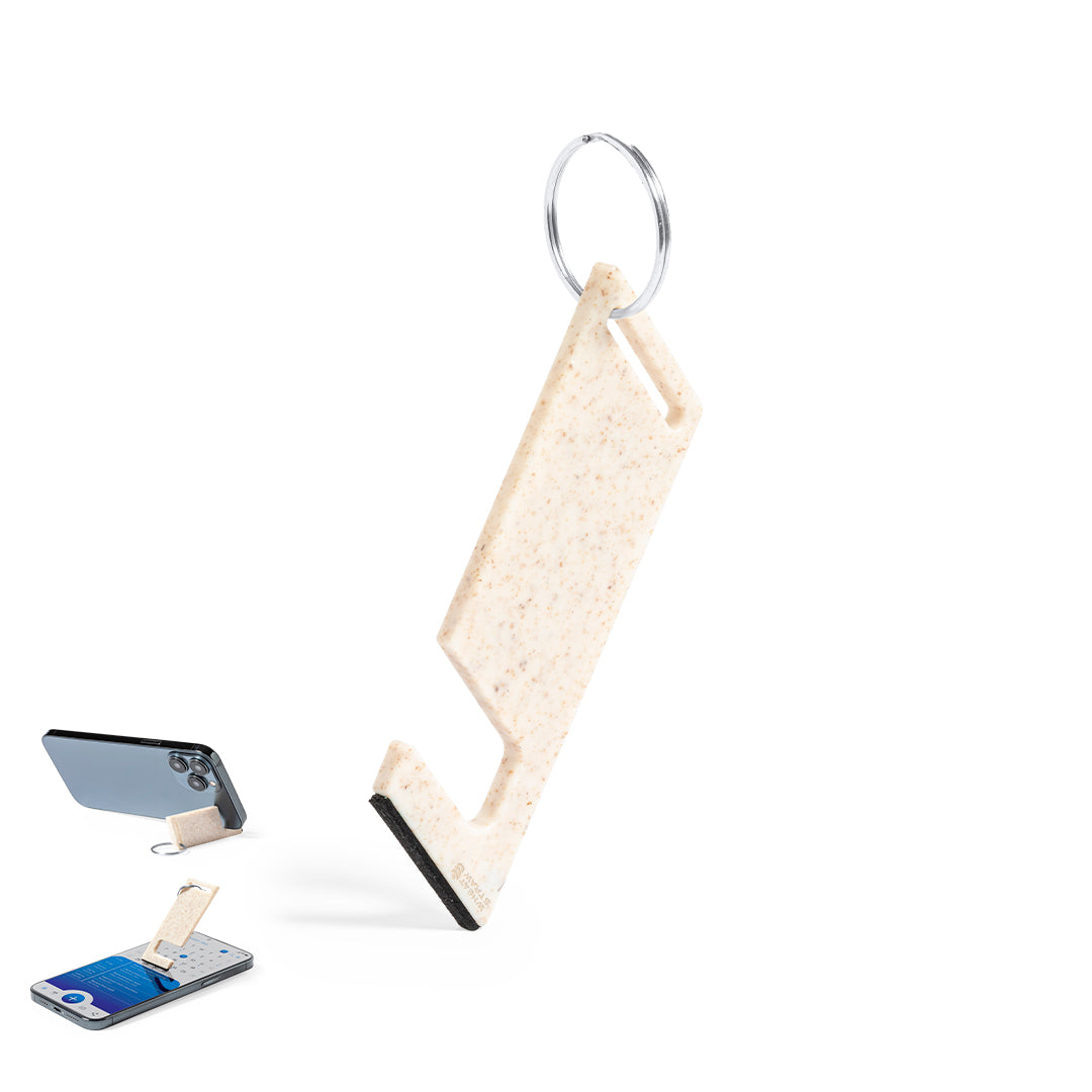 Porta-Chaves Multifunção em Palha de Trigo