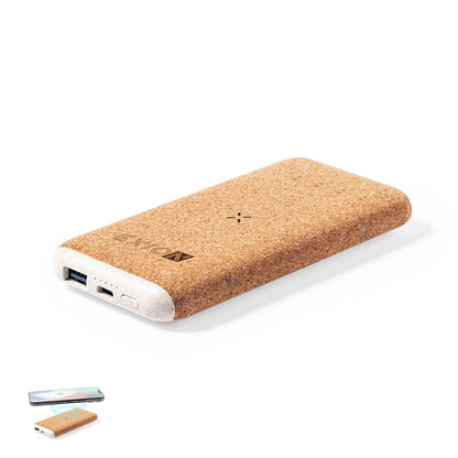 Power Bank Limerick 8000mAh com Carregamento Sem Fios
