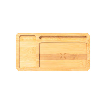 Carregador Organizador Sem Fios 15W em Bambu Natural