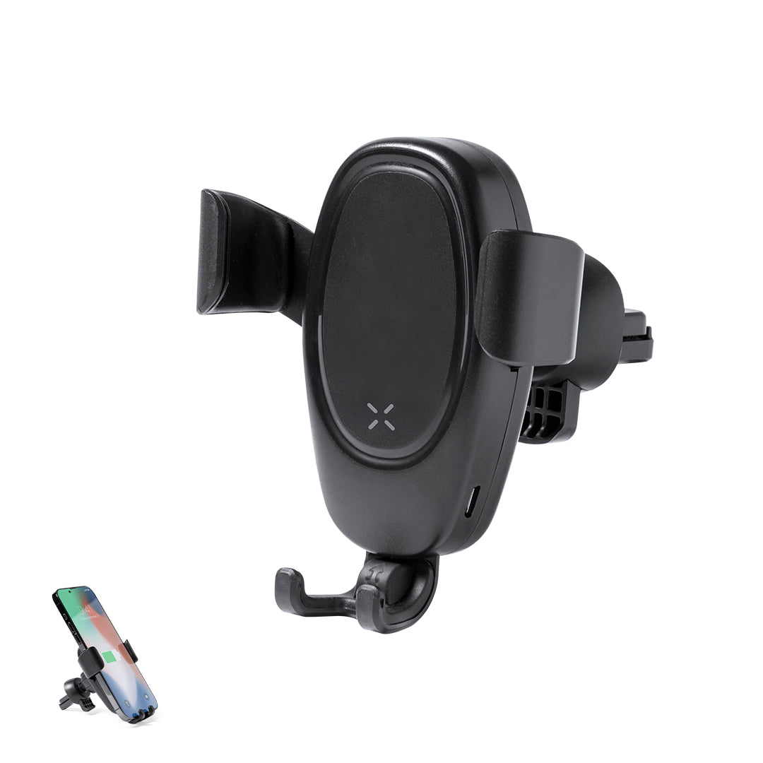 Suporte de Carro com Carregador Wireless 10W