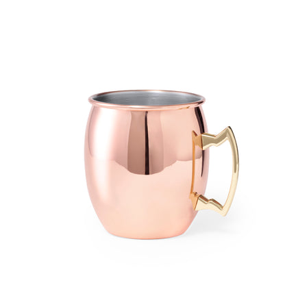 Caneca Inox 500ml com Revestimento de Cobre