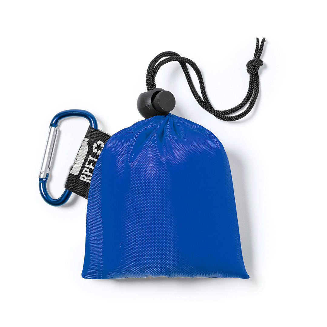 Poncho Adulto Sustentável com Bolsa Mosquetão