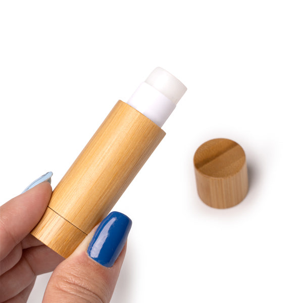 Balm Labial SEIDO em Estojo de Bambu