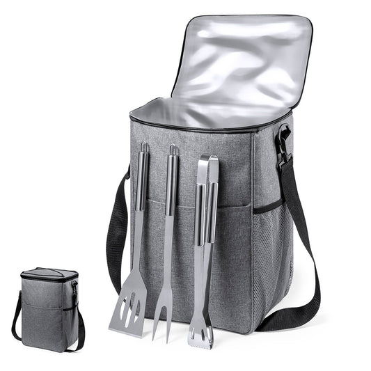 Set Barbecue Arcadia com Acessórios e Bolsa Isotérmica