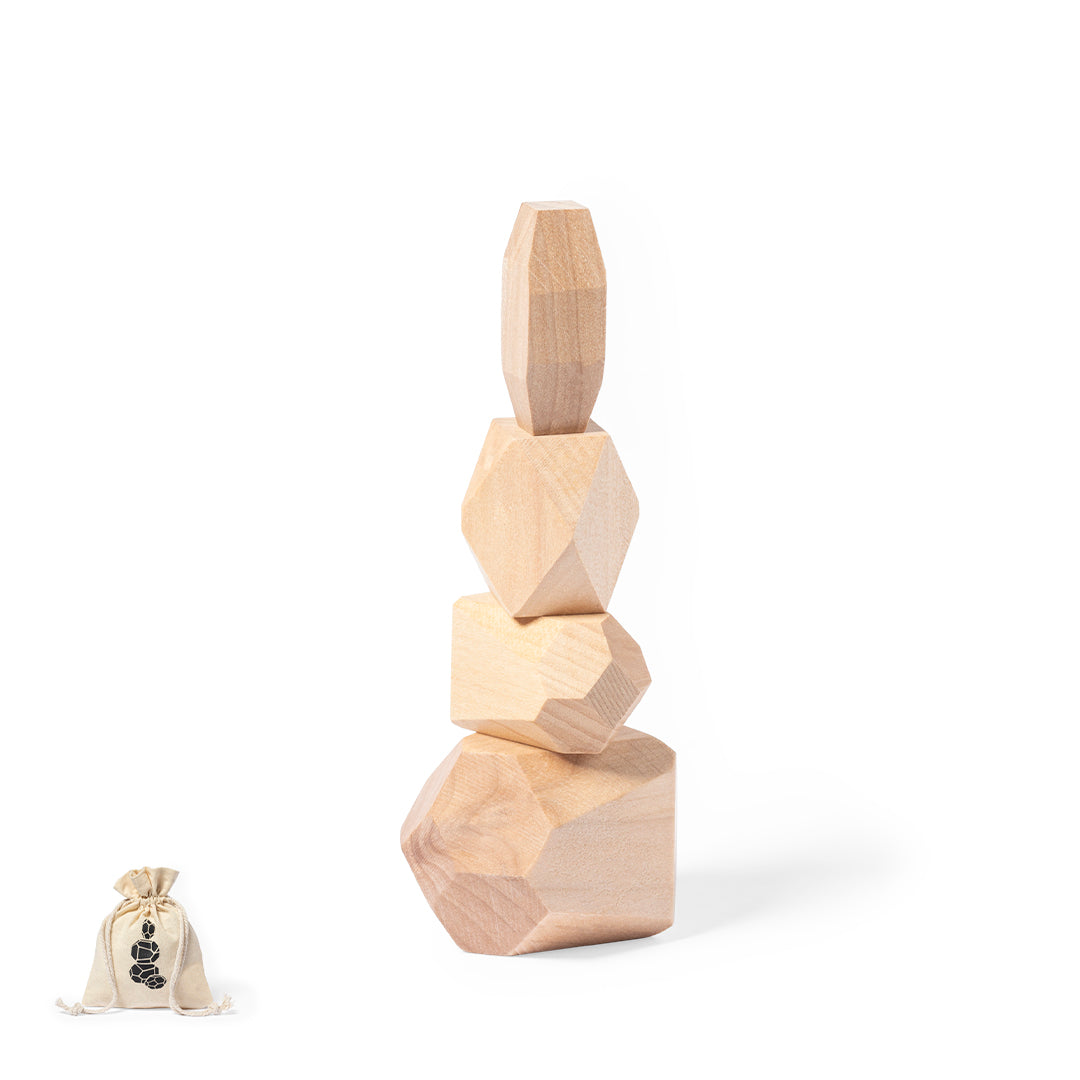 Jogo de Habilidade em Madeira Natural de Pinho