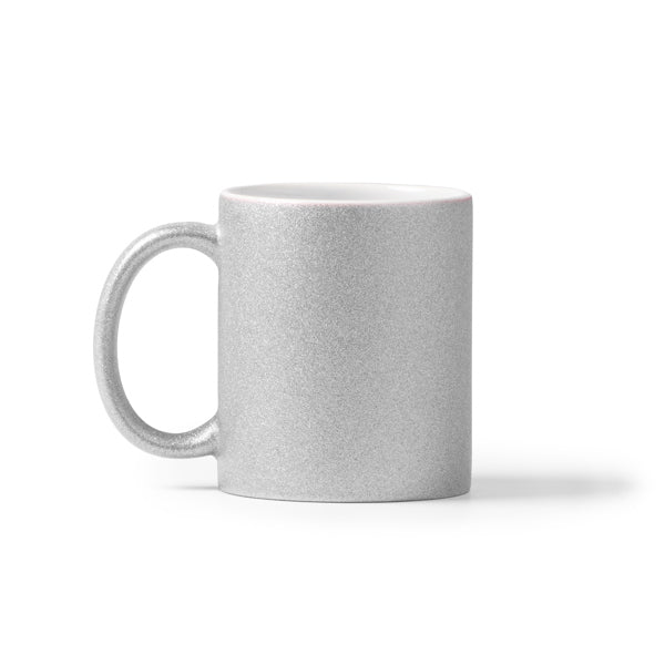 Caneca de Cerâmica Brilhante Azul 350ml