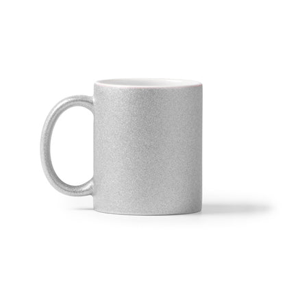 Caneca de Cerâmica Brilhante Azul 350ml