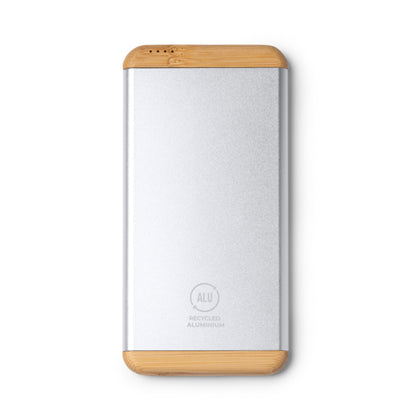 Powerbank de Alumínio 10000mAh com Luz LED