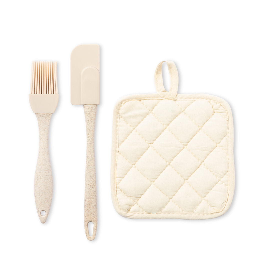 Conjunto de Cozinha 3 Peças com Bolsa Elegante
