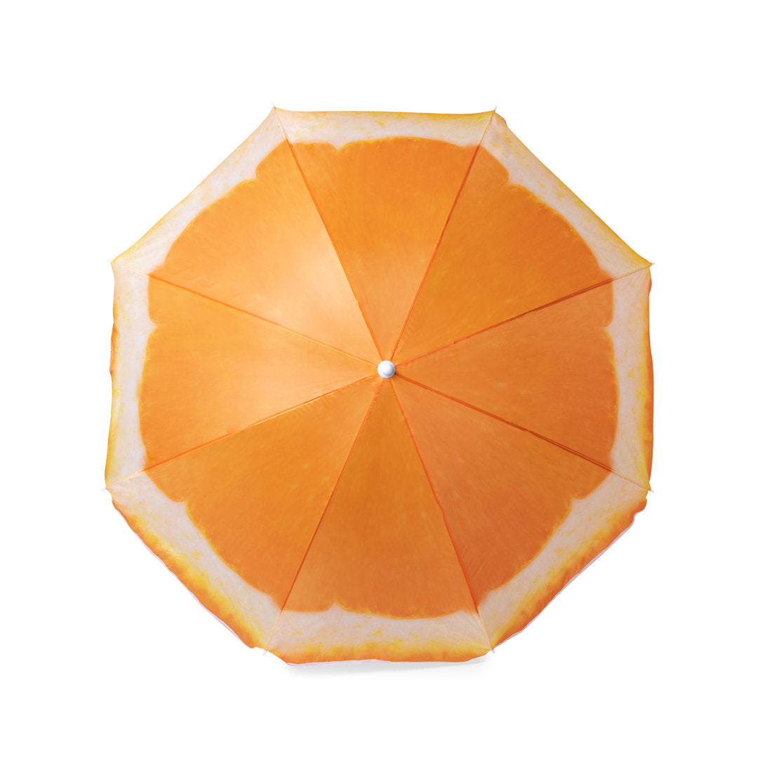Sombrinha de Praia Colorida com Design Frutal 150cm