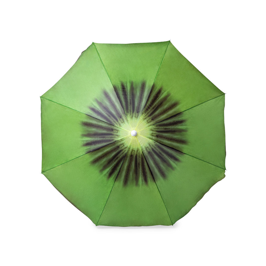 Sombrinha de Praia Colorida com Design Frutal 150cm