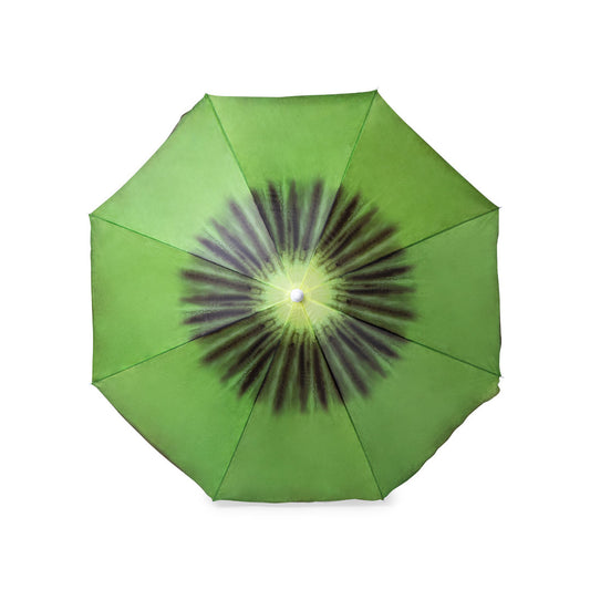 Sombrinha de Praia Colorida com Design Frutal 150cm