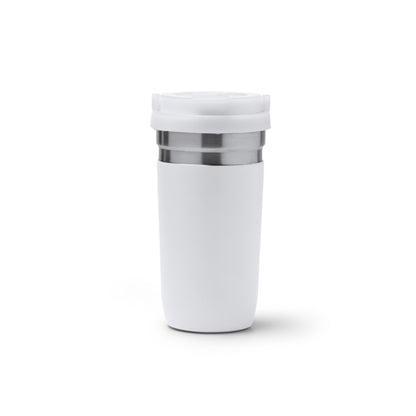 Copo Térmico em Aço Inoxidável 400ml com Tampa