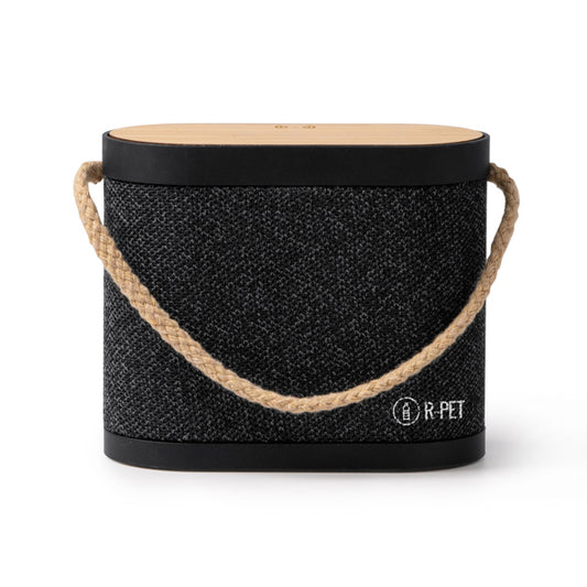 Altifalante Bluetooth em R-PET com Cordão de Sisal
