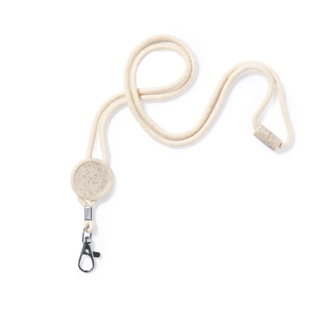 Lanyard Nature em Algodão e Caña de Trigo
