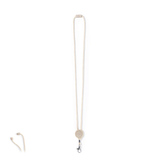 Lanyard Nature em Algodão e Caña de Trigo