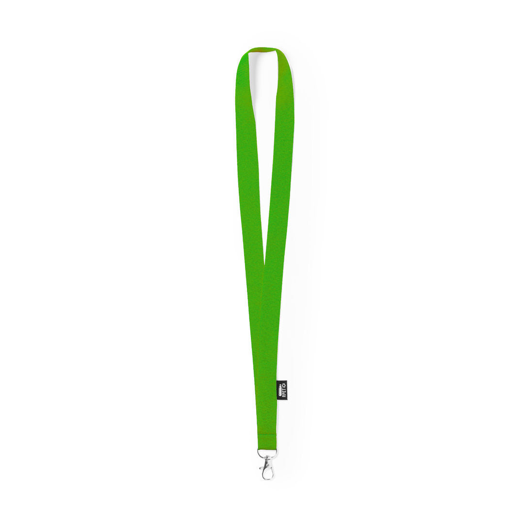 Loriet Lanyard RPET Resistente e Sustentável