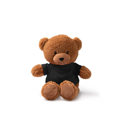 Urso de Peluche em Tecido com Camisola Branca