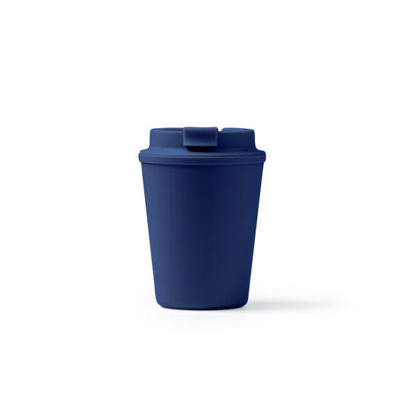 Copo de Plástico Branco 300ml com Tampa e Canudo
