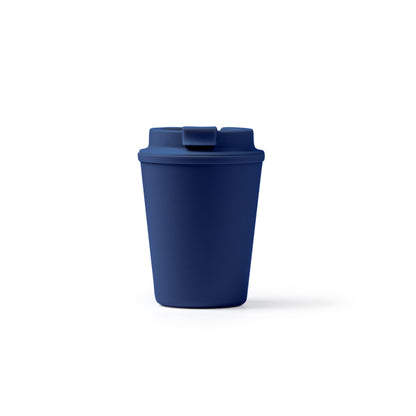Copo de Plástico Branco 300ml com Tampa e Canudo