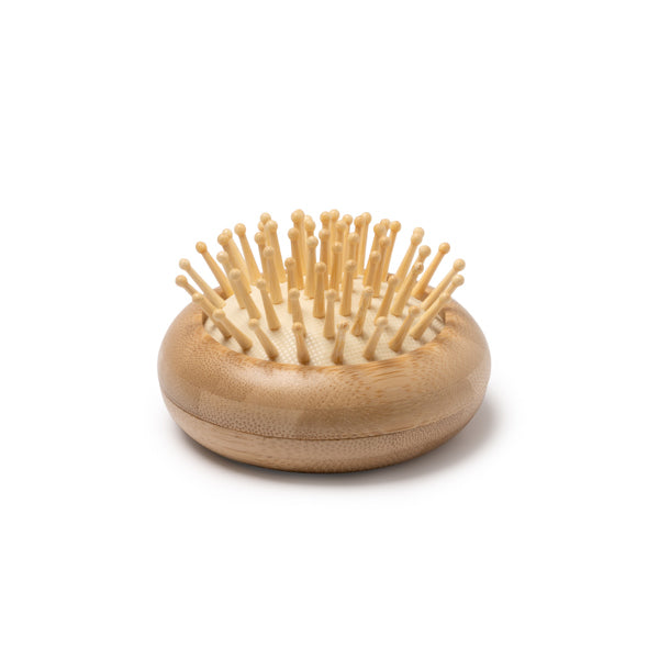 Suporte de Bambu para Escovas de Dentes com Pinos