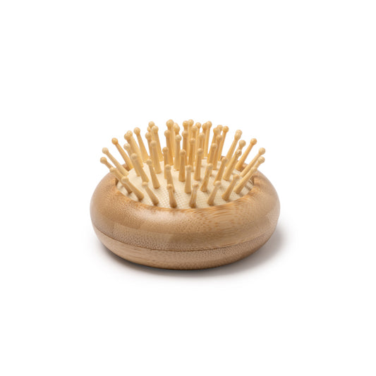 Suporte de Bambu para Escovas de Dentes com Pinos