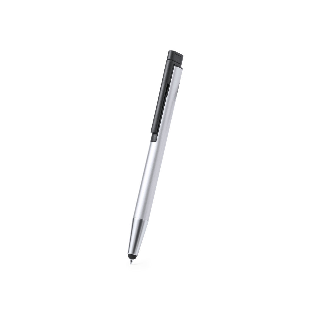 Caneta Ponteiro USB 16GB em Alumínio Brilhante
