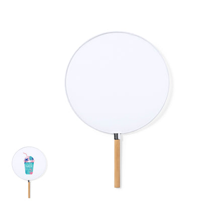 Elegante Pai Pai em Poliéster com Pega em Bambu