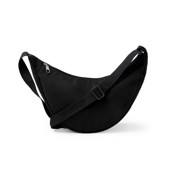 Estojo Porta-Canetas em Poliéster Preto com Zipper