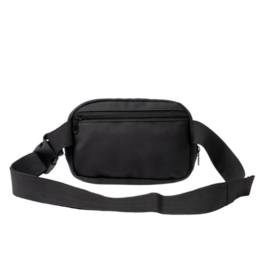 Estojo Porta-Canetas em Poliéster Preto com Zipper