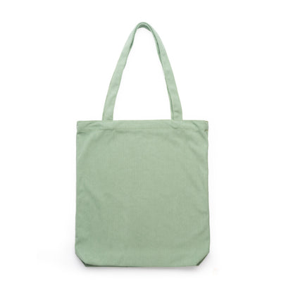 Saco Tote em Algodão Preto com Alças Longas