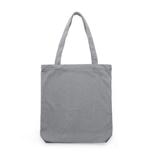 Saco Tote em Algodão Preto com Alças Longas