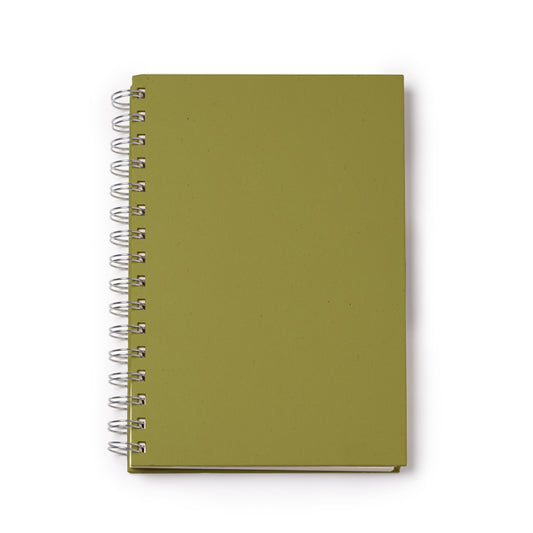 Caderno de Notas em Papel Reciclado com Capa Dura