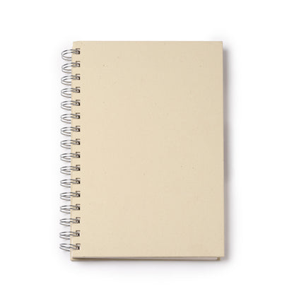 Caderno de Notas em Papel Reciclado com Capa Dura