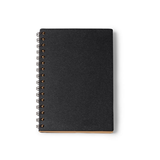 Caderno de Notas em Papel Reciclado com Capa Dura