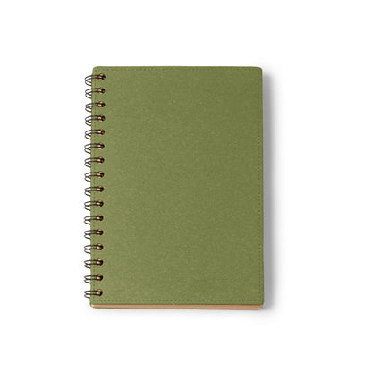 Caderno de Notas em Papel Reciclado com Capa Dura