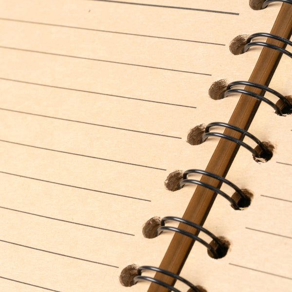 Caderno A5 NUSAX em papel reciclado
