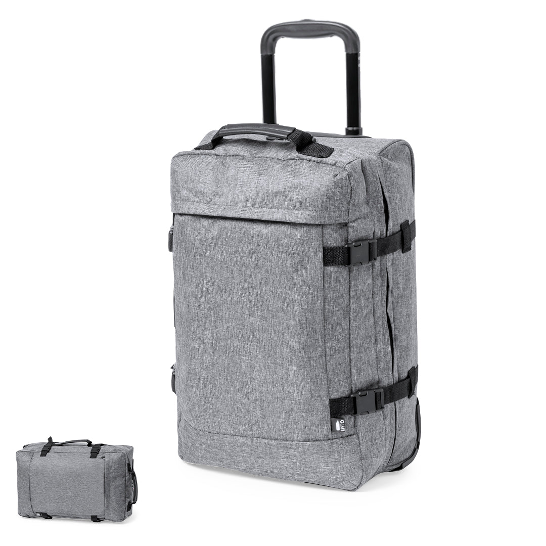 Trolley Nature em 300D RPET - Prático e Ecológico