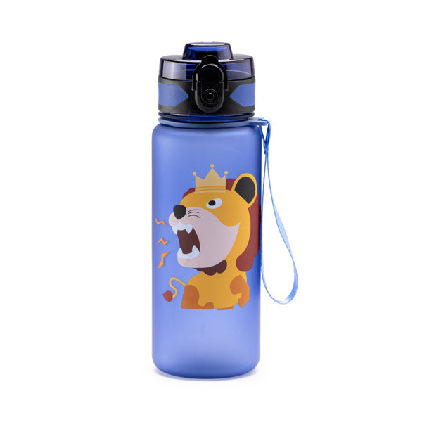 Garrafa de Água em Tritan 750ml com Design de Zebra
