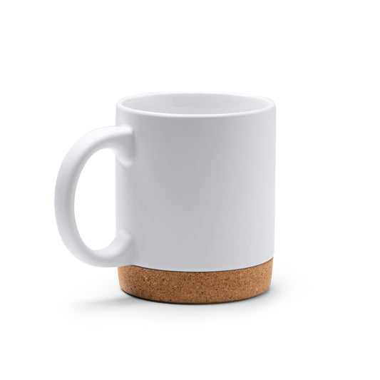 Caneca Cerâmica BANKET com Base de Cortiça