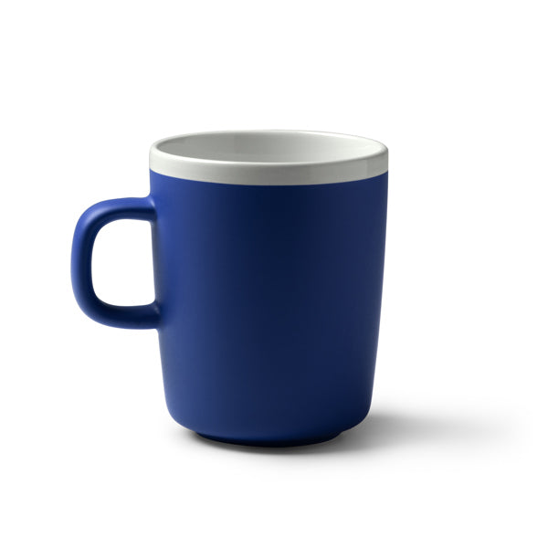 Caneca de Cerâmica Preta 350ml com Interior Branco