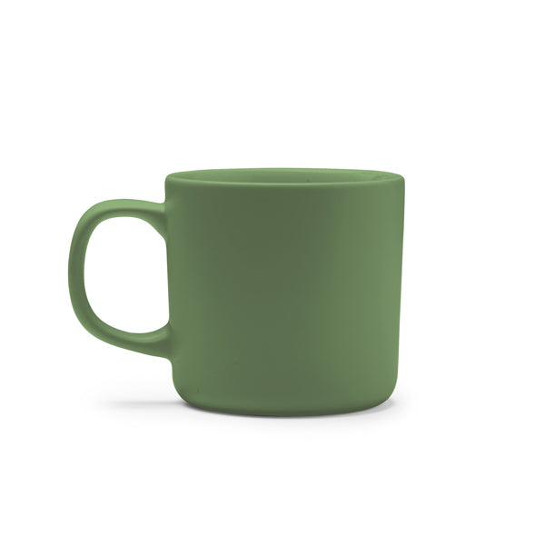 Caneca de Cerâmica Preta 300ml com Interior Colorido