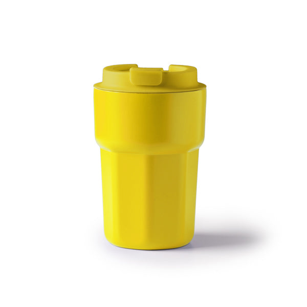 Copo Térmico em Plástico com Tampa e Canudo 500ml