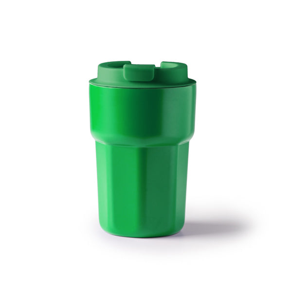 Copo Térmico em Plástico com Tampa e Canudo 500ml