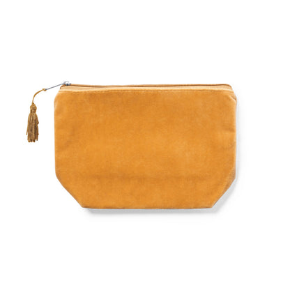 Necessaire de Veludo Elegante com Fecho e Borla