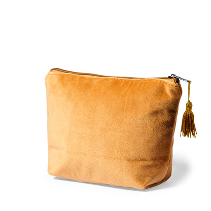 Necessaire de Veludo Elegante com Fecho e Borla