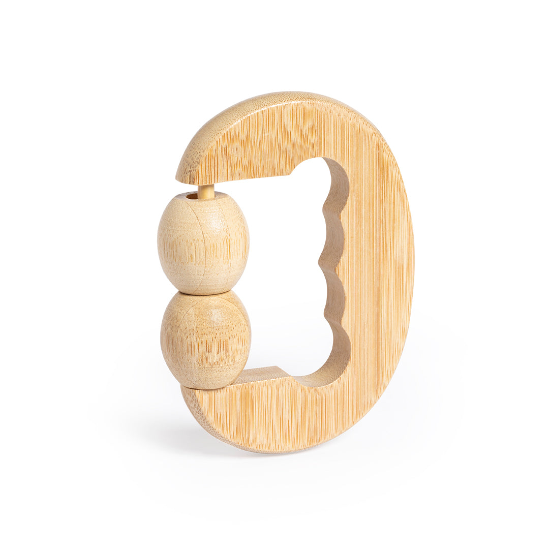 Massajador de Bambu com Design Ergonómico